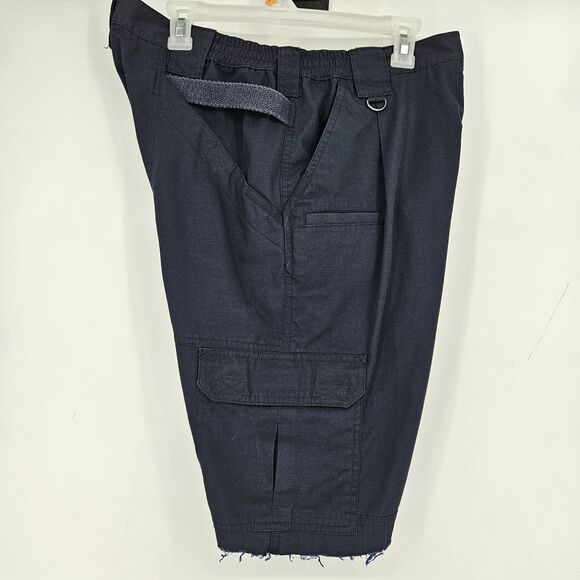 5.11 Tactical Cargo Shorts Mens 34 Ripstop Blue Workwear Security Custom - Picture 9 of 12